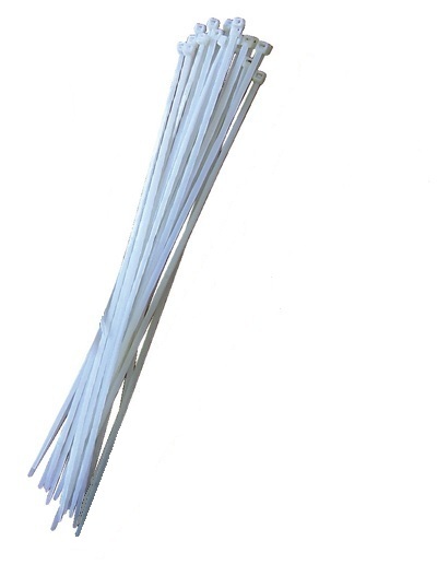 Nylon kabelbinder naturel 3.6x200 (100st)