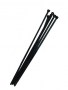 Nylon kabelbinder zwart 4.8x250 (100st)