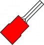 pensteker kabelschoen rood 0.5-1.5mm² (100st)